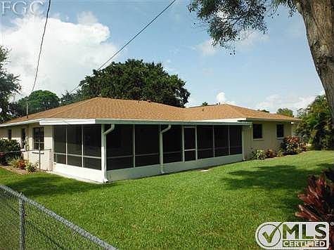 Fenced Back Yard with lots of room for a POOL