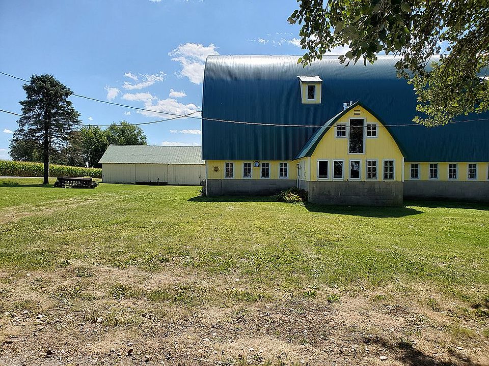 View of barn and shed 
