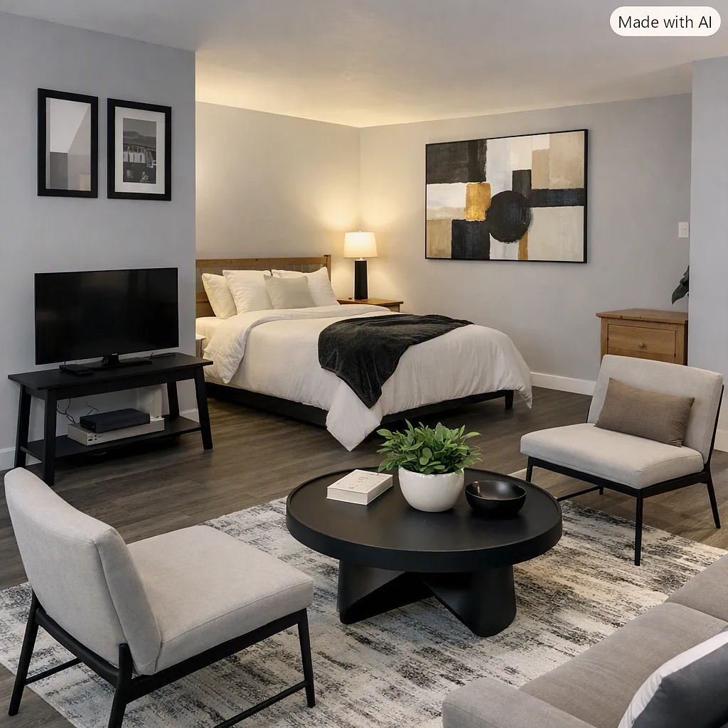 1 bed, 568 sqft, $1,990 — Photo 2