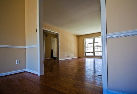 Dining room and living room
