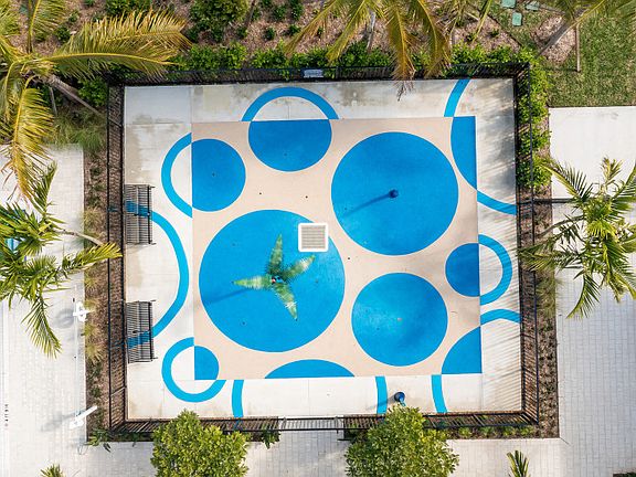 Avenir Splash Pad Aerial