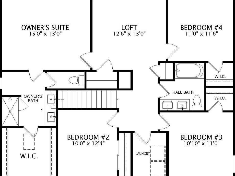 Floor Plan Second Level