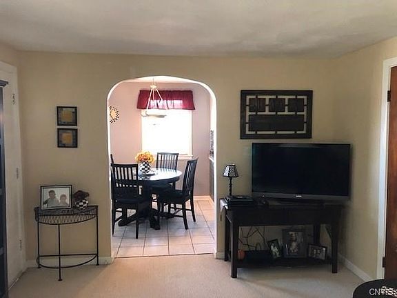Living room looking into Kitchen