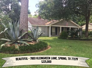7803 Kleingreen Ln, Spring, TX 77379