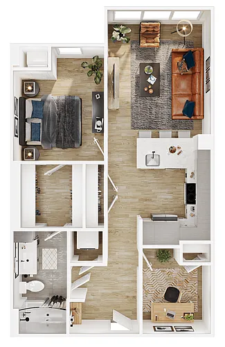 Floor plan A1D