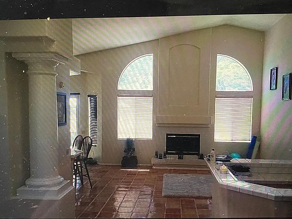 Living room and wet bar
