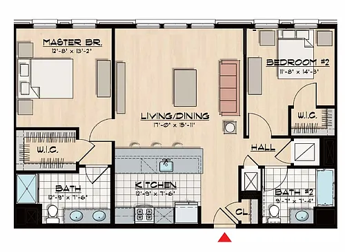 Floor plan B11