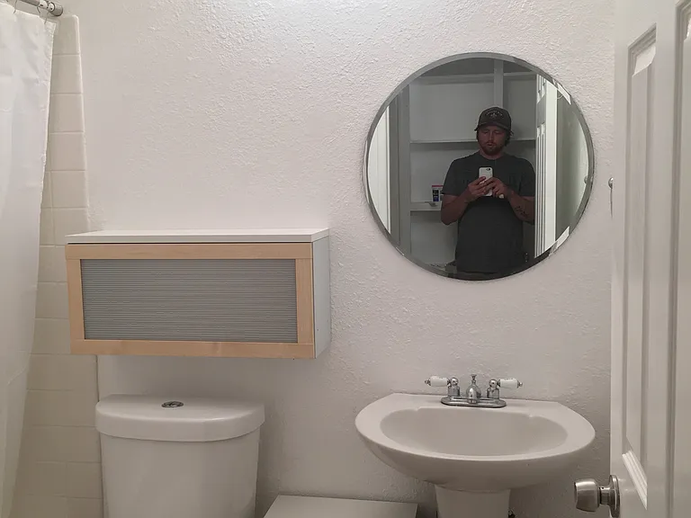 Second bathroom in hallway