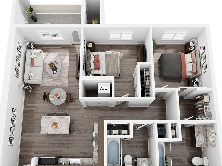 Two Bedroom Type 5 Two Bedroom Type 5