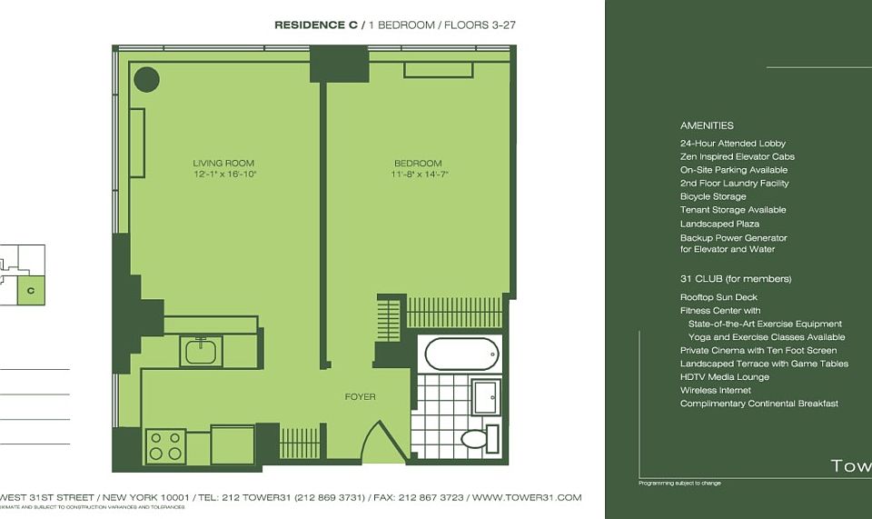 1st image of 9 W 31st St APT 10C