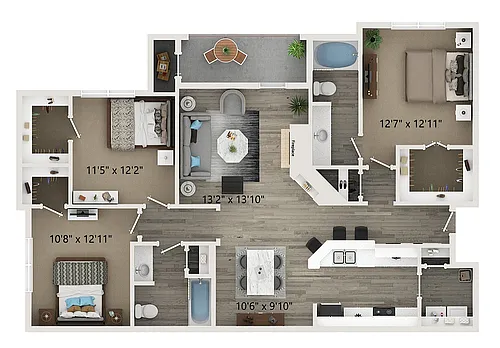 Floor plan C1