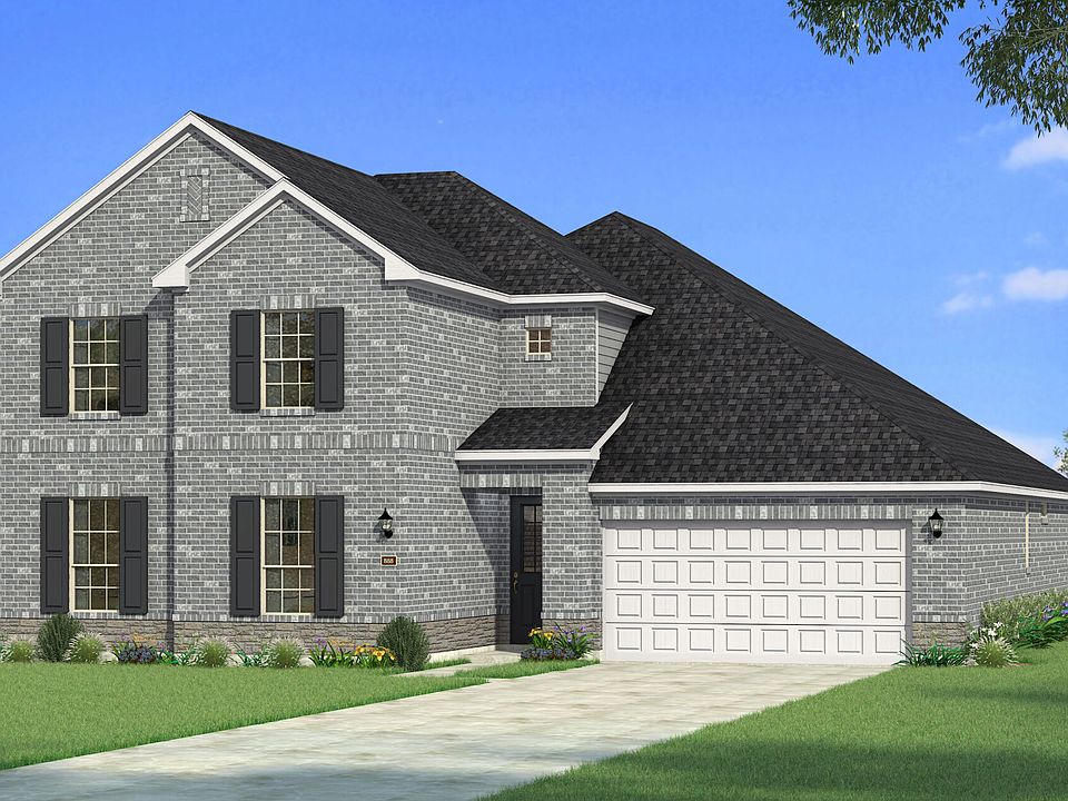 The Polermo - Traditional 2 with Stone Elevation