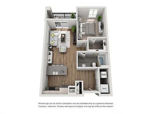 Floor plan Crestone