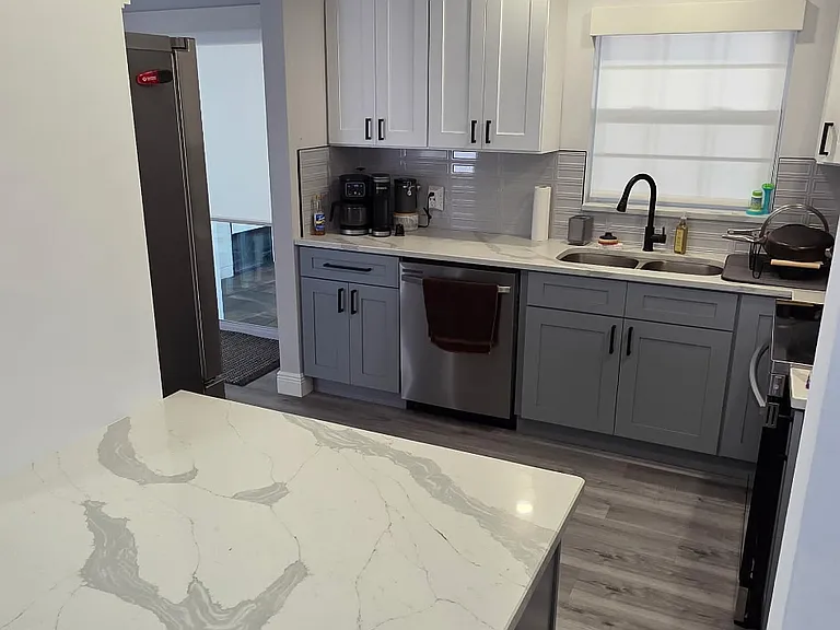 View of Kitchen from Living room