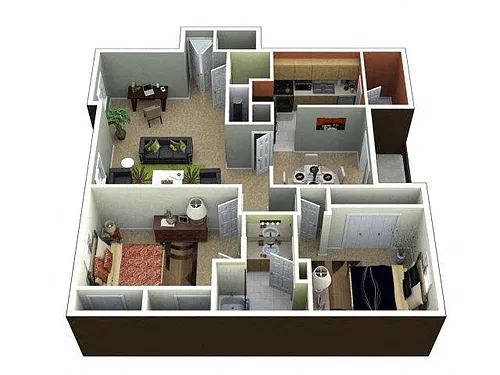 Floor plan The Brighton Deluxe