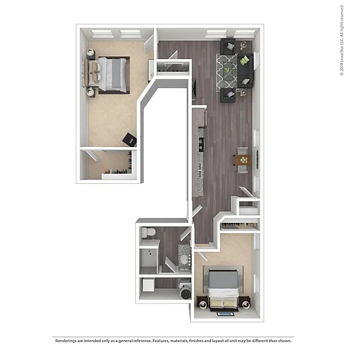 Floor plan MILTON 1