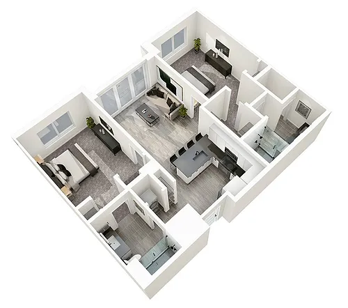 Floor plan Becket