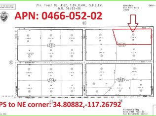 17900 Link Rd LOT 26, Helendale, CA 92342
