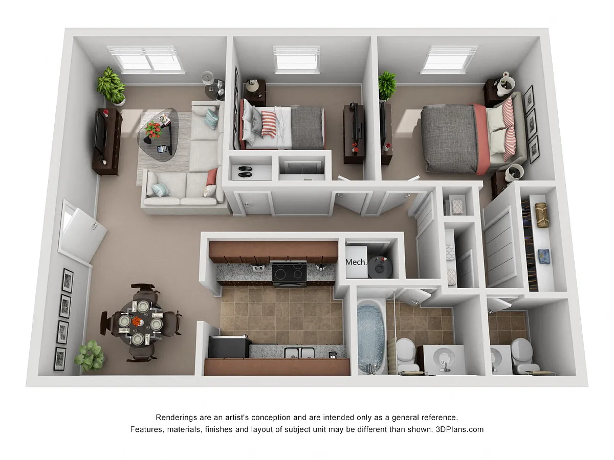 Floor plan Summercrest