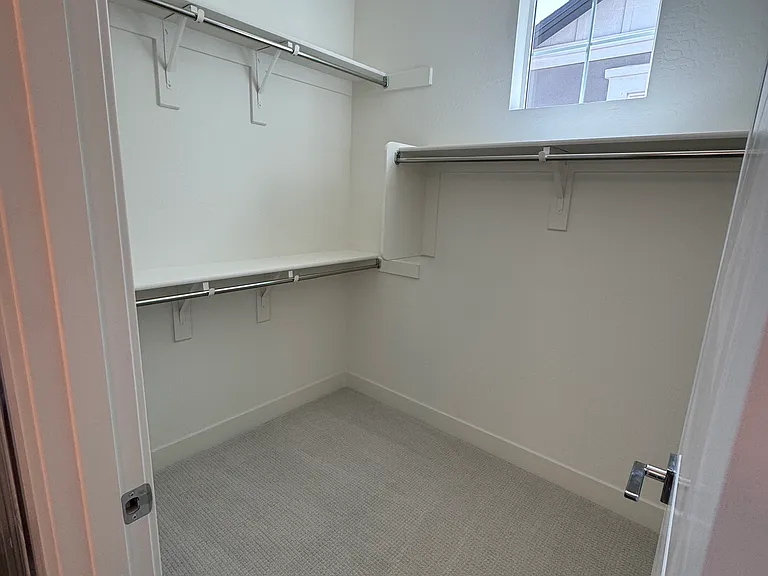 Primary closet