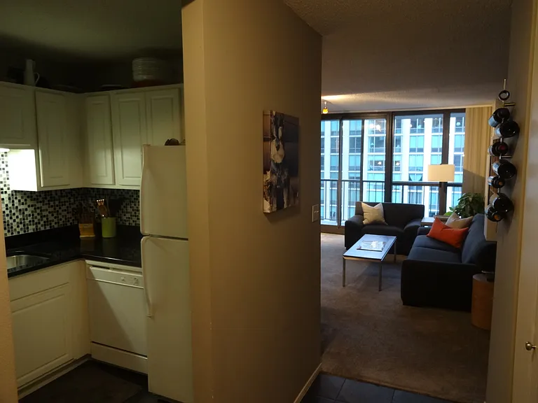 Kitchen and Living Room