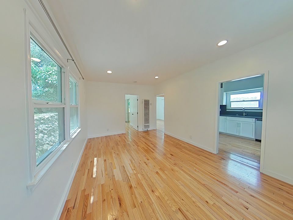 Living room view from front door
