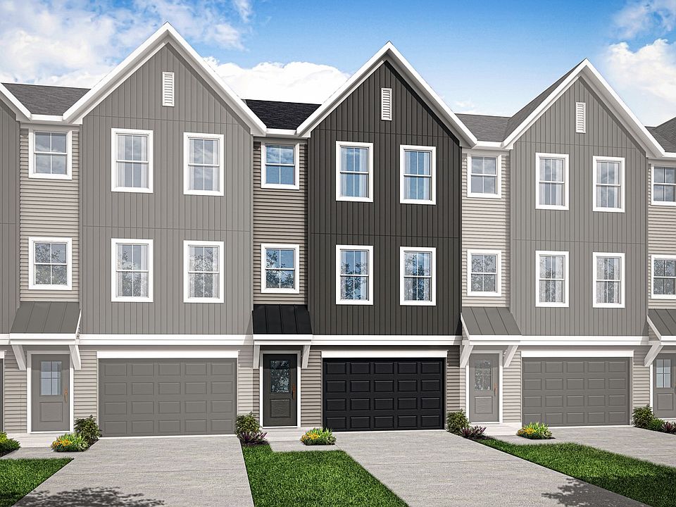 Front elevation of the Carson model from Garman Builders
