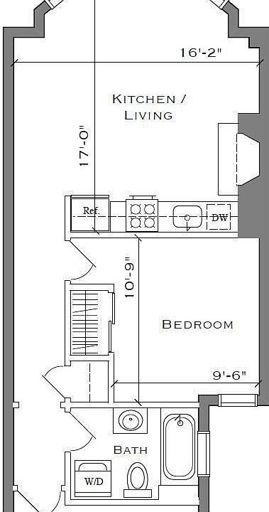 2nd image of 1955 Locust St APT 3R