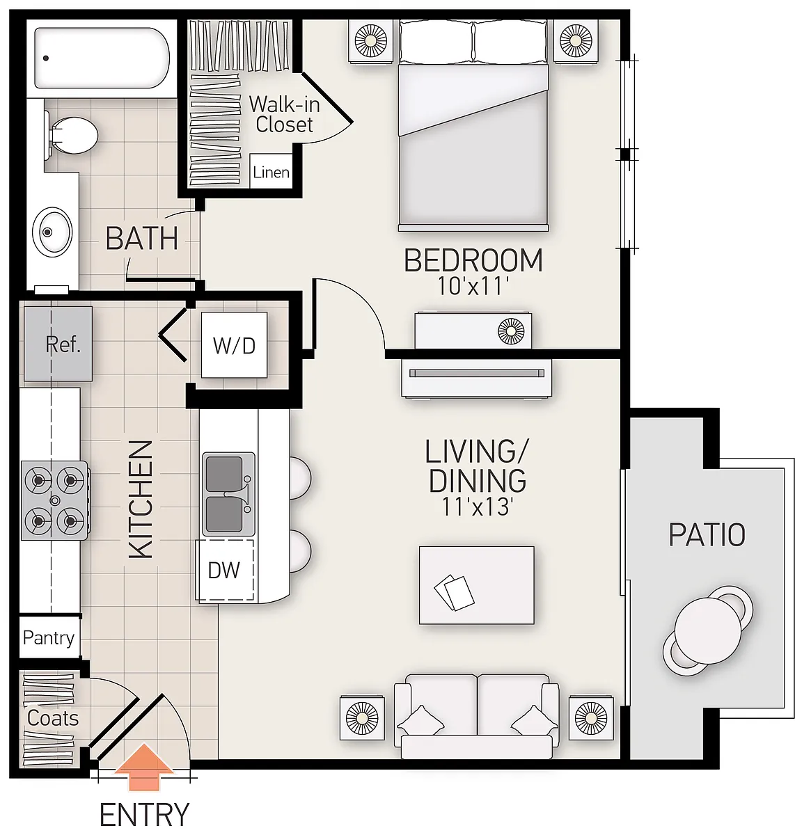 Floor plan Plan A