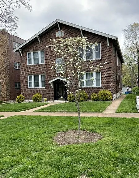 Building Front - facing North
