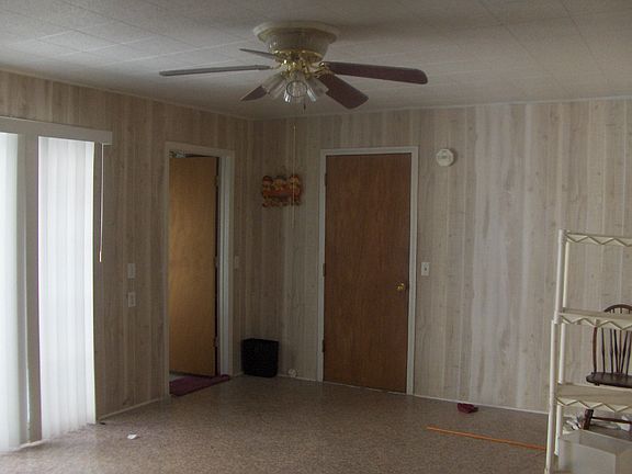 Master bedroom with deck