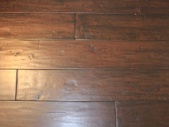 Hardwood Floor in Living Room