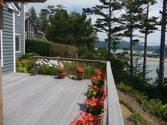 From deck looking east