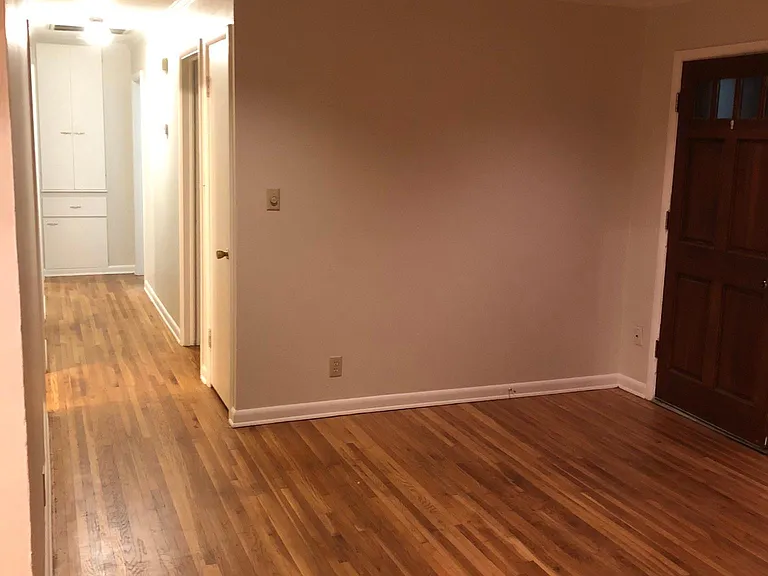 Living room and hallway