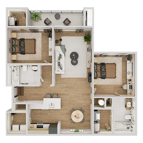 Floor plan The Savannah