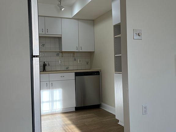 Dishwasher view into kitchen.