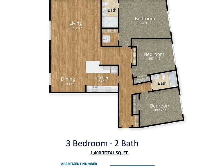 Three Bedroom Two Bathroom Three Bedroom Two Bathroom