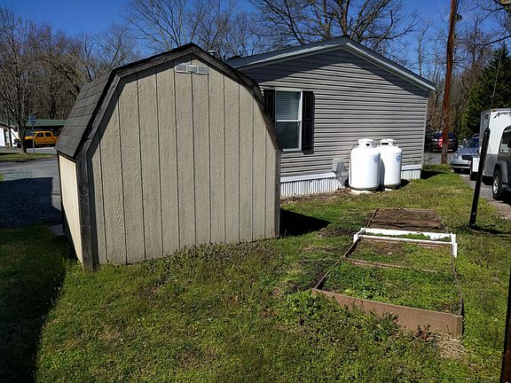 Shed and garden