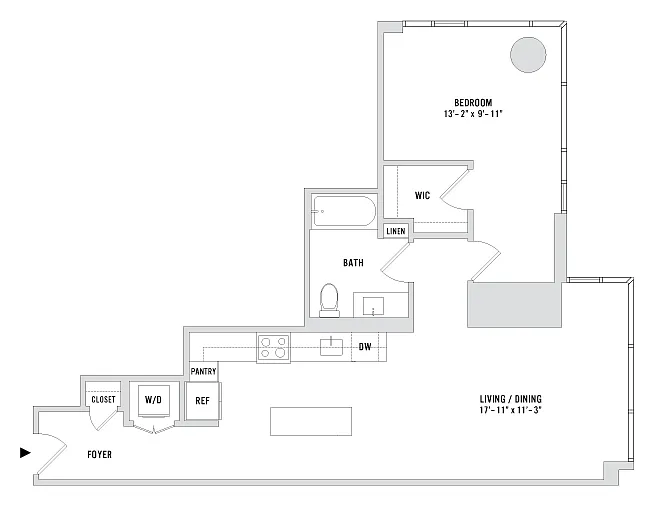Floor plan A23