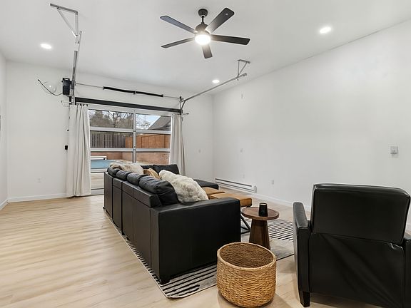 Living room - Note electric fireplace and TV not yet installed but will be soon