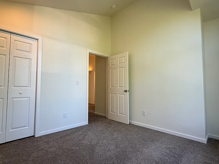 3rd bedroom looking at door to hallway