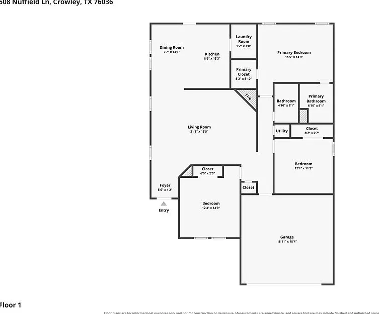 3 bed, 2.0 bath, 1527 sqft, $2,045 — Photo 2