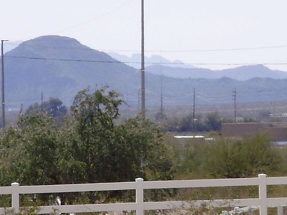 Looking directly south from front porch