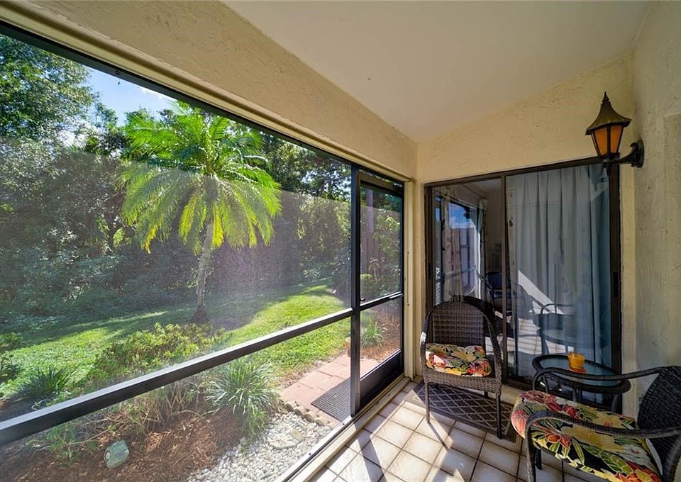 Screened porch overlooking preserve Southern exposure