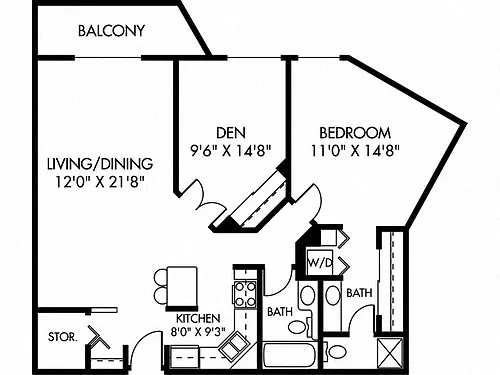 Floor plan Freemont