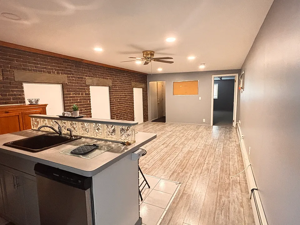 Open floor plan Kitchen/Living Room