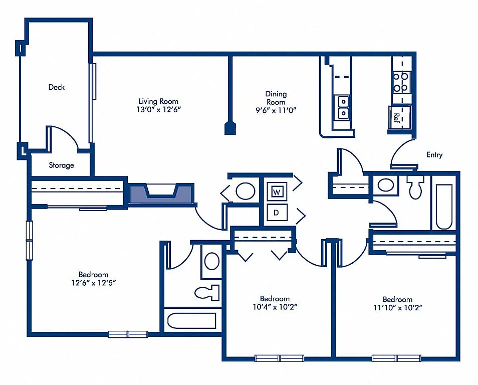 Floor plan C1R