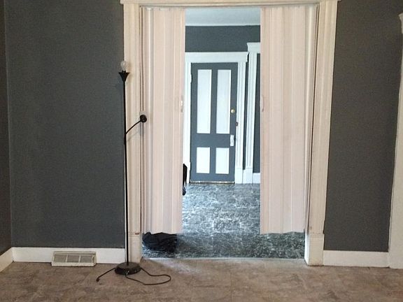 view from front hall into apartment