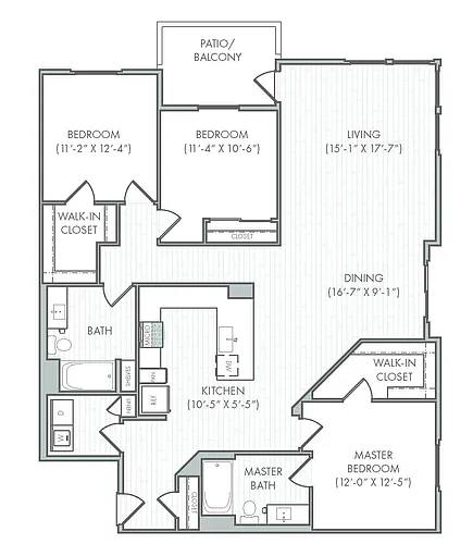 Floor plan C3