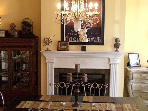 Living rm used as dining